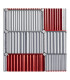 SAND PANEL. RED FP-PC5 1000 30 FP WITH 4 MTS RAL 3009 (UNIT.)
